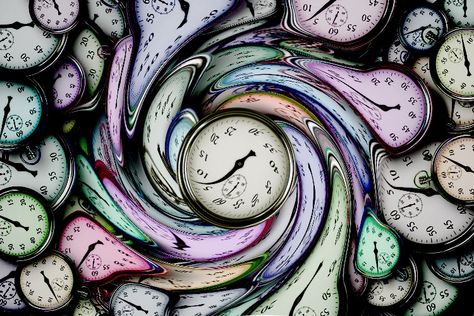 Distorted Clock, Time Distortion, Distortion Art, Photo Games, Intuitive Design, Clock Art, Motion Blur, Time Clock, Photo Editing Apps