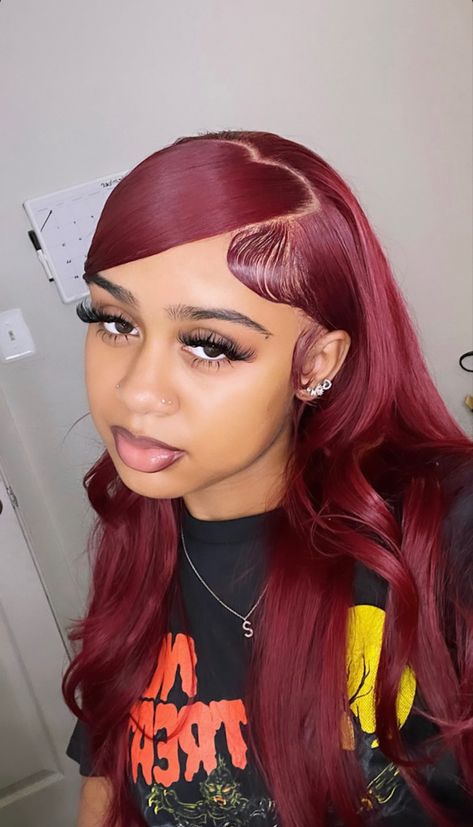 Hair Twist Styles, Frontal Hairstyles, Heart Hair, Creative Hairstyles, Front Lace Wigs Human Hair, Anime Hair, Baddie Hairstyles, Hair Inspo Color, Love Hair