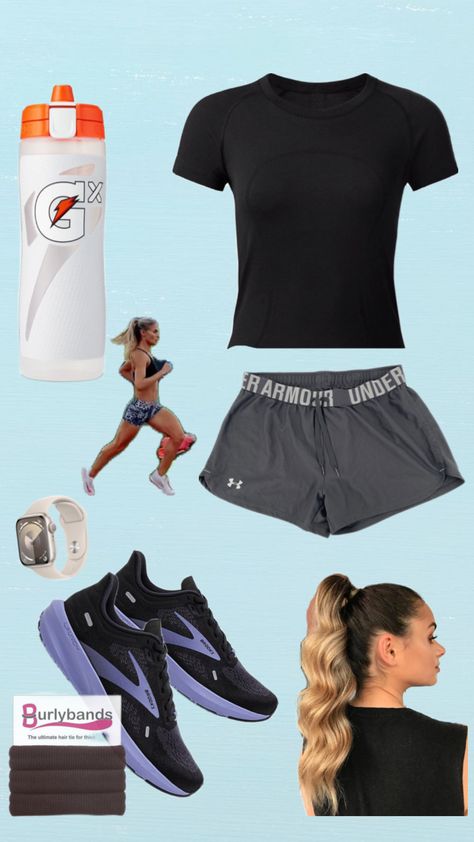 Track fit!🤍 #livinglife #outfit #outfitinspo #trackandfield #runnergirl Sporty Outfits Aesthetic, Cute Running Outfit, Track Outfits, Track And Field Sports, Runners Outfit, Athletics Track, Track Meet, Basketball Clothes, Runner Girl