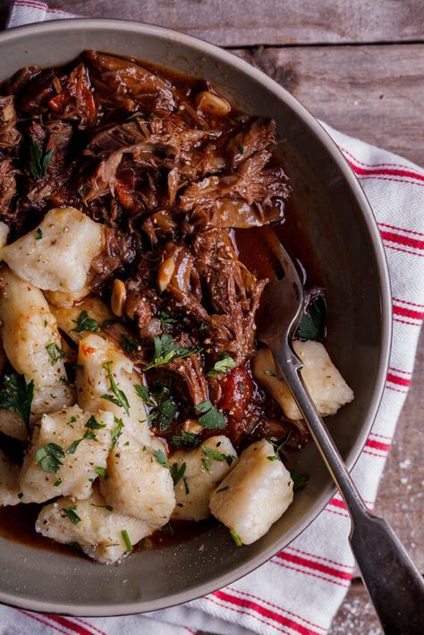 Lamb Ragu, Cauliflower Gnocchi, Red Wine Sauce, Slow Cooked Lamb, Nice Recipes, Wine Sauce, Buy Wine, Lamb Recipes, Roasted Cauliflower