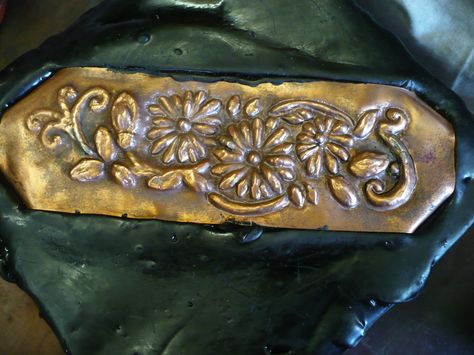 Chasing Repousse, Chasing And Repousse, Jewelry Metalsmithing, Embossing Art, Metal Shaping, Metal Embossing, Steel Sculpture, Indoor Garden Ideas, Metal Words