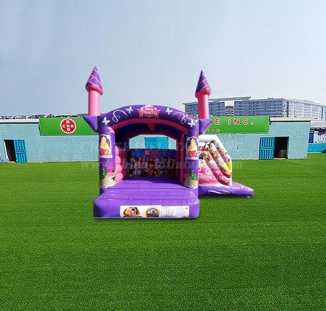 Purple Bounce House, White Castle Inflatable, Inflatable Bounce House Business, Inflatable Bouncy Castle, Inflatable Water Slides, Holiday Inflatables, Inflatable Bouncers, Water Games, Bouncy Castle