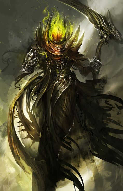 Pumpkin Reaper Stingy Jack, Magic Knight, Fantasy Life, Fantasy Creature, Roleplay Characters, Concept Ideas, Monster Concept Art, Fantasy Monster, Fantasy Adventure