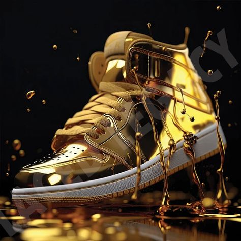 LacedLegacy - Etsy Sneakers Png, Hypebeast Decor, Hypebeast Art, Gold Nike, Futuristic Shoes, Shoes Wallpaper, Nike Shoes Girls, Jordan Shoes Retro, All Nike Shoes