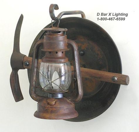 Miner Aesthetic, Prop Reference, Campground Ideas, Lantern Light Fixture, Old Lanterns, Mining Town, Log Cabin Decor, Oil Lantern, Rustic Lanterns