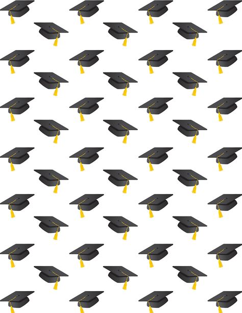 Graduation Clip Art, Free Scrapbook Paper, Learning Drawing, Graduation Wallpaper, Graduation Images, Graduation Cards Handmade, Mortar Board, Graduation Scrapbook, Baby Print Art