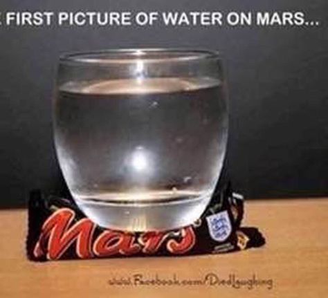 Water On Mars, Water Pictures, Latest Funny Jokes, One Pic, Mars, Shot Glass, Wine Glass, Funny Pictures, Wine