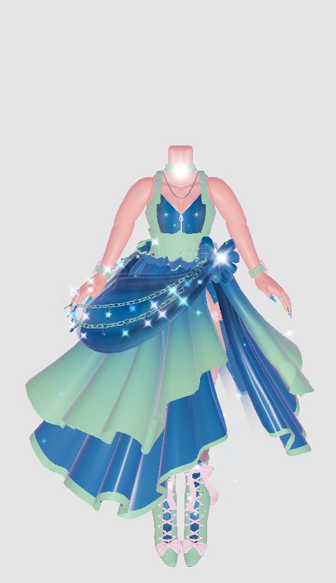 Sunset Island Theme: Blue+Green! Royale High Blue And Green Outfit, Blue And Green Royale High, Royale High Green Glamour, Royale High Outfits Sunset Island, Daring Diva Outfits Royale High Sunset Island, Blue Bliss Royale High, Royal High Sunset Island, Royale High Sunset Island, Island Theme