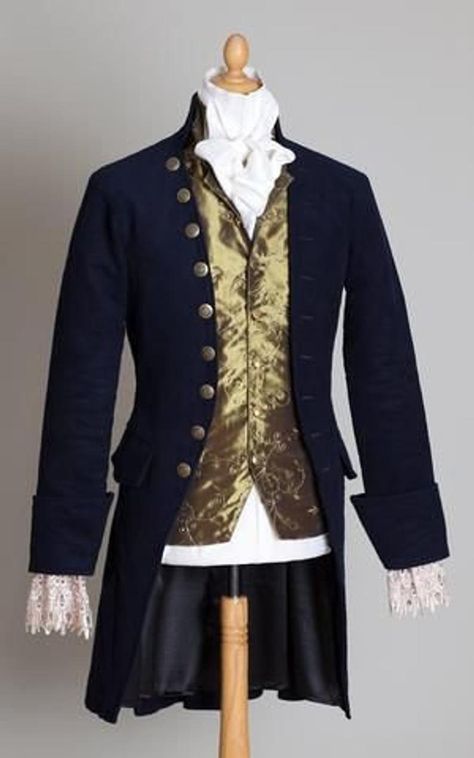 Blue Frock, Party Jacket, Frock Style, 18th Century Clothing, Party Jackets, Royal Clothing, Regency Fashion, Long Coat Jacket, Frock Coat