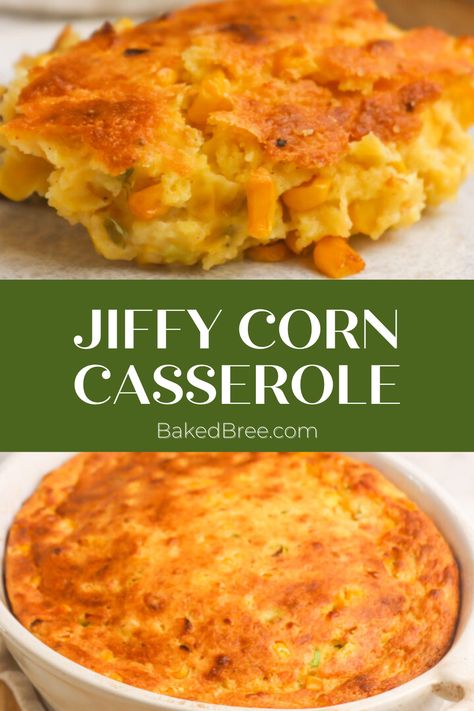 Fall in love with the simplicity of our Jiffy Corn Casserole. With just a few ingredients and a Jiffy mix, you'll have a delicious side dish that's perfect for any meal. Corn Bake Casserole Jiffy, Corn Bake Casserole, Easy Recipe Dinner, Easy Corn Casserole Recipe, Corn Bake, Stove Top Chicken Breast, Creamy Corn Casserole, Easy Corn Casserole, Jiffy Mix