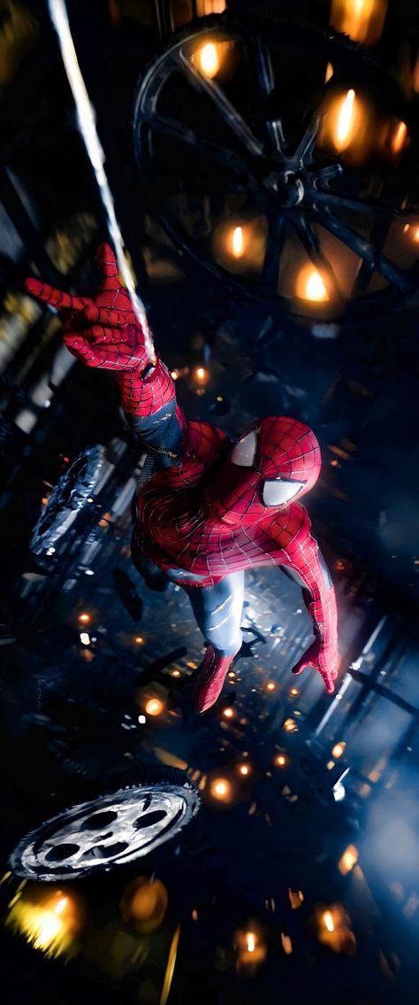 Check out this spectacular shot of our friendly neighborhood Spider-Man from Spider-Man 2! 😍 Watch him in full swing, battling bad guys and saving the day with style. This image captures the essence of Spidey's heroic spirit and agility—an absolute must-see for any Spidey fan! #SpiderMan #Marvel #Superhero #SpiderMan2 #Hero #ComicBookHero The Amazing Spider Man Wallpaper, Amazing Spider Man Wallpaper, Spiderman Scene, Action Wallpaper, Spider Man Wallpaper, Garfield Wallpaper, The Amazing Spiderman 2, Andrew Garfield Spiderman, Garfield Spiderman