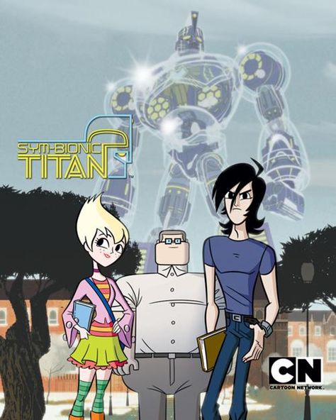 Sym-Bionic Titan Old Cartoon Network Shows, Sym Bionic Titan, Doremi Magique, Old Kids Shows, Old Cartoon Network, Old Cartoon Shows, Cn Cartoon Network, 2000s Cartoons, Cartoon Network Shows