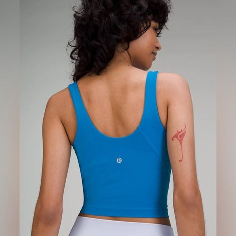 Lululemon Align Buttery Soft Tank Color is a whole vibe, ‘Poolside’ Size 20 NWT Lululemon Aesthetic Outfits, Lululemon Poolside, Lululemon Aesthetic, Lululemon Collection, Gifts Baskets, Dream Wishlist, Blue Icing, Preppy Things, Lululemon Align Tank