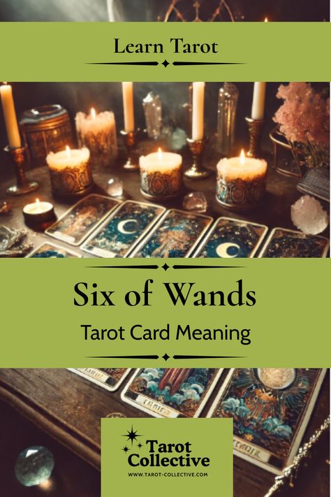 Explore the triumph and recognition symbolized by the Six of Wands in tarot readings. Dive into its deeper meanings, including victory, public acknowledgment, and the journey to achieving personal goals. Perfect for tarot enthusiasts seeking insights into this card's positive energy and its role in predicting success and confidence in your life's endeavors. Wands In Tarot, Three Of Wands, Five Of Wands, Nine Of Wands, Eight Of Wands, Hanged Man Tarot, Page Of Wands, Knight Of Wands, King Of Wands