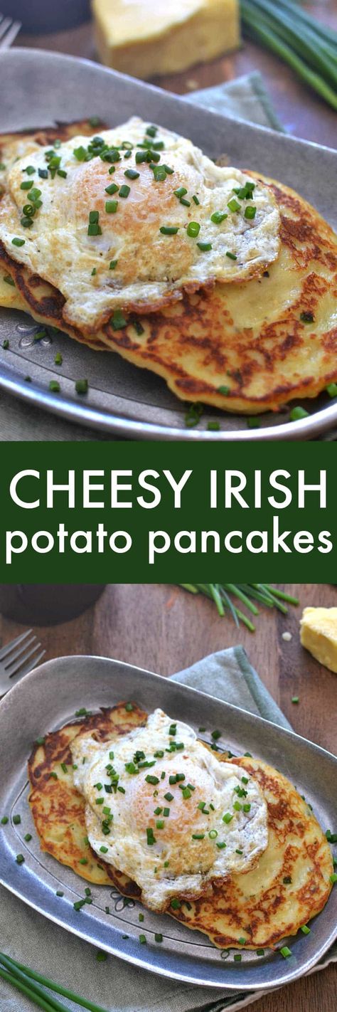 Irish Potato Pancakes, Potatoe Pancake Recipe, Irish Potato, Irish Cuisine, Irish Potatoes, Mapo Tofu, Recipes Book, Cook Recipes, Potato Pancakes