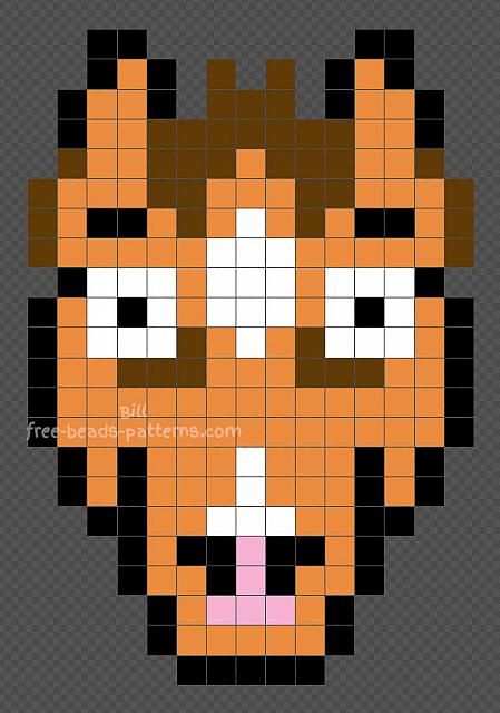 BoJack Horseman Netflix free Hama Beads design 15x22 Bojack Horseman Perler Beads, Netflix Free, Bojack Horseman, Hama Beads Design, Hama Beads Patterns, Beading Patterns Free, Fuse Beads, Drawing Lessons, Perler Bead Patterns