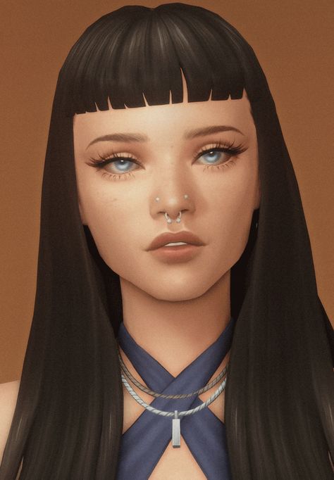 Sims Hair Patreon, Gale Weathers, Alpha Cc, Scream 3, Choppy Bangs, Play Sims, Sims 4 Mm, Sims 4 Cc Packs, Sims Hair