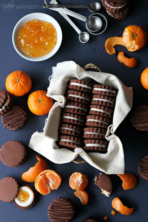 Chocolate Orange Sandwich Cookies | Baking a Moment Cookies Sandwich, Orange Jam, Orange Cookies, I Am Baker, Chocolate Sandwich, Chocolate Sandwich Cookies, Cookies Chocolate, Biscuit Cookies, Chocolate Orange