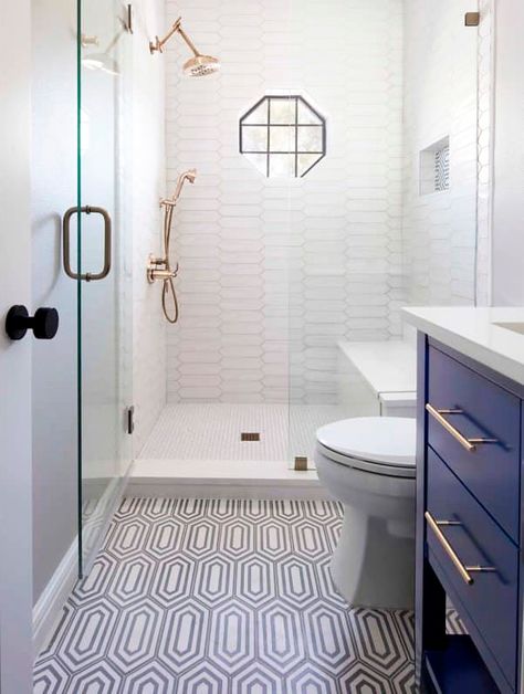 Shower floor tile ideas