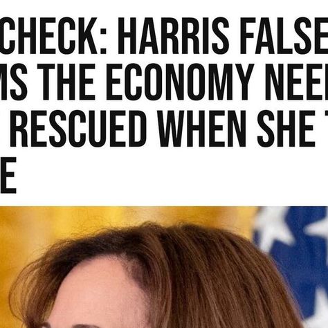 Breitbart on Instagram: "🔴🔴🔴 Kamala Harris spread lies and misinformation during her CNN “interview.” Surely the Elites’ “fact-checkers” will debunk this. 🔴🔴🔴 Claim: Kamala Harris @kamalahq said the American economy was in terrible shape when she took office.

“The economy had crashed, in large part because of the mismanagement by Donald Trump of that crisis. When we came in, our highest priority was to rescue America,” Harris said in an interview with CNN’s Dana Bash that aired on Thursday night.

Verdict: False.

The American economy was rapidly recovering from the pandemic and lockdowns before Kamala Harris and Joe Biden took office. In the third quarter of 2020, the economy grew at an annual pace of 34.8 percent, according to the Department of Commerce. The following quarter, it Dana Bash, Tall Tales, Thursday Night, Interview, Instagram