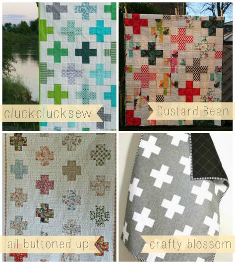 Plus Quilt, Plus Sign, Cross Quilt, Landscape Quilt, Jellyroll Quilts, Quilt Block Tutorial, Strip Quilts, Yarn Thread, Quilt Block Pattern