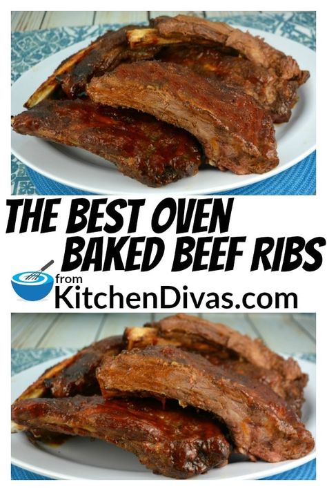 How to Cook Beef Ribs in the Oven Beef Ribs In Oven, Cooking Beef Ribs, Oven Baked Beef Ribs, Baked Beef Ribs, Portuguese Chicken, Beef Back Ribs, Ribs In Oven, Beef Ribs Recipe, Chicken Baked