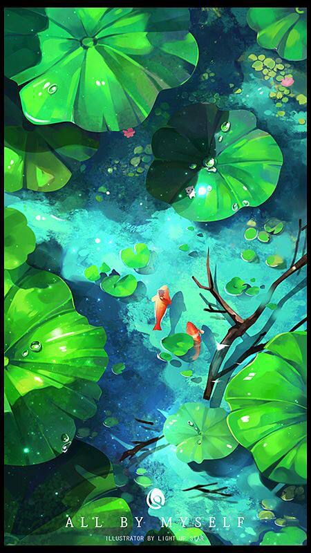 Art Environment, Witchy Wallpaper, Art Landscapes, Art Fantasy, Wonderful Picture, Fantasy Art Landscapes, Dessin Adorable, The Pond, 판타지 아트