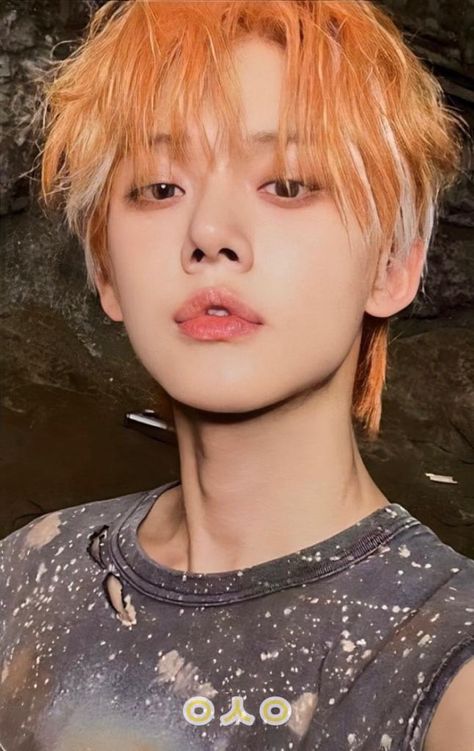 Yeonjun Orange Hair, Choi Daniel, Choi Yeonjun, Boy Idols, Orange Hair, Quito, Ginger Hair, The Dream, Boyfriend Material