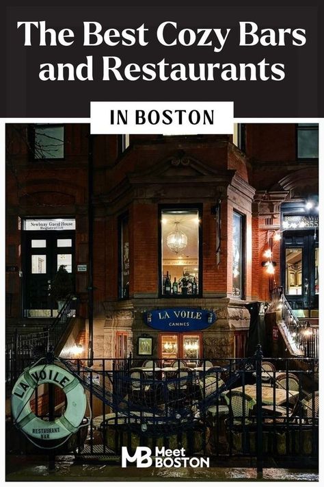 We get it, Boston’s winter months can sometimes bring the winter blues, but that shouldn’t keep you in your home or Boston hotel room. We’ve gathered a list of the best cozy bars and restaurants in boston featuring fireplaces, comfort food and more to help you heat up your season in Boston! If you're looking for where to eat in Boston this winter and spring, check out these listings on MeetBoston. Photo credit @annieobryan Boston Nightlife, Restaurants In Boston, Boston Neighborhoods, Trip To Boston, Cozy Bar, Boston Restaurants, Oyster House, Kid Friendly Restaurants, Visiting Boston