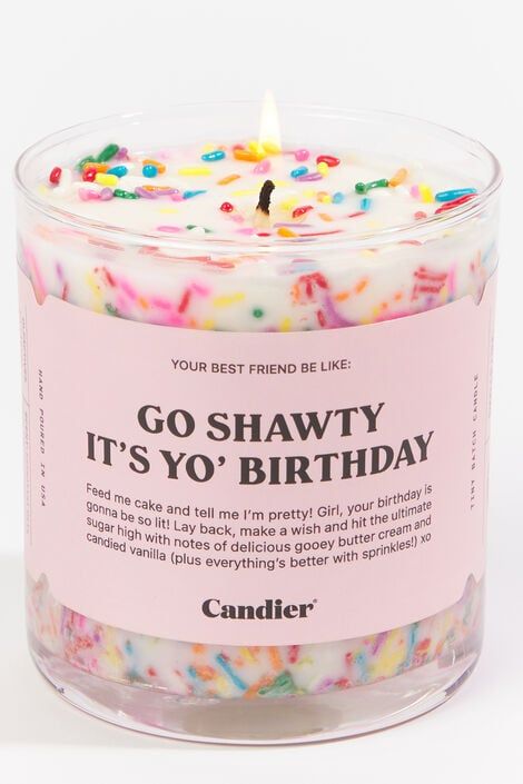 Go Shawty Its Yo Birthday, Sprinkles Candle, Decorating With Candles, Gift Candles, Candle Obsession, Decorative Candles, Birthday Candy, Wedding Branding, Sugar Candy