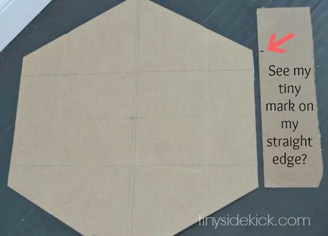 Sharpie Wallpaper, Hexagon Stencil, Wallpaper Tutorial, Stencil Pattern, Hexagon Pattern, Straight Edge, Of Wallpaper, House Stuff, Markers