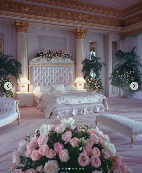 Liminal Vaporwave, 80s Mansion, 80s Penthouse, 1980s Bedroom, 80s Chic, 80s Interior Design, 80s House, Layered Bedding, Fall Bedroom Ideas