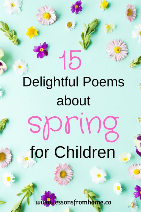 March winds, April showers, spring is coming!  Check out these poems about spring for kids!  Includes optional spring coloring pages to accompany the poems.  Great for kids in preschool and elementary and even adults (I love them!). Preschool Poetry, Poems About Spring, Spring Poems For Kids, May Poems, April Poems, Waldorf Verses, Spring Songs, Spring Poetry, Kindergarten Poems