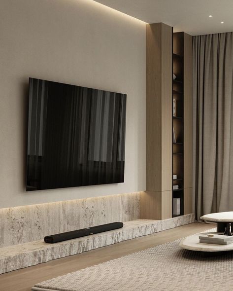 Minimal Tv Room, Modern Tv Console Design, Tv Console Bedroom, Media Console Ideas, Decor Tv Console, Modern Urban Living Room, Ikea Media Console, Tv Console Ideas, Living Room Tv Console