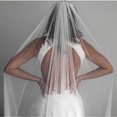 Purchased On Etsy And No Longer Needed. Never Worn. See Picture For Descriptions. Long Veils Bridal, Veil With Pearls, Wedding Dress And Veil, Beaded Wedding Veils, Elegant Veils, Wedding Veils Short, Tulle Wedding Veil, Long Veil Wedding, Layered Veil