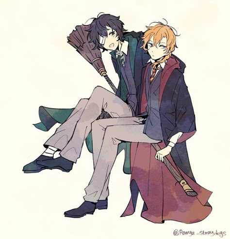 Shin Soukoku, Bungou Stray Dogs, Harry Potter, On Twitter, Dogs, Twitter, Anime