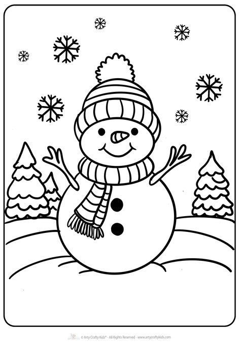 Dive into winter creativity with our adorable Snowman Coloring Pages! Perfect for kids of all ages, these printable coloring sheets feature jolly snowmen, cute snow animals, and snowy fun scenes - all packed into a handy printable Snowman Coloring Book. Snowman Outline Printable, Christmas Coloring Books Free Printable, Snowman Coloring Pages Free Printable, Snowman Patterns Printable, Winter Drawings Easy, Winter Coloring Pages Free Printable, Snow Coloring Pages, Winter Worksheets For Kids, Snowman Worksheet