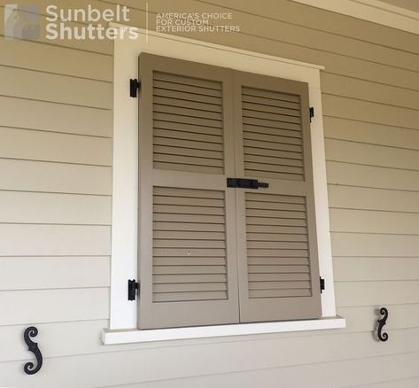 Exterior Faux Window, Fake Windows Exterior, Diy Storm Shutters Exterior, Faux Window Shutters Exterior, Faux Shutters Exterior Closed, Faux Exterior Window Ideas, Faux Windows Exterior, Fake Shutters Exterior, Closed Shutters Exterior