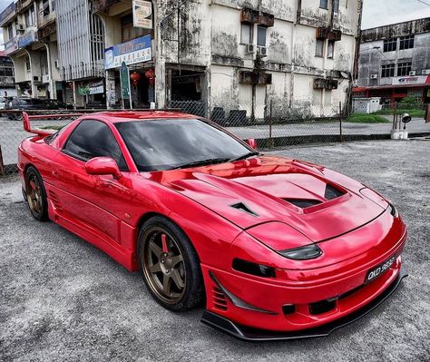 Mitsubishi Gto Modified, Gt3000 Mitsubishi, Mitsubishi Gto 3000, 3000gt Vr4, Mitsubishi Gto, Mitsubishi 3000, Dodge Stealth, Car Builds, Mitsubishi 3000gt