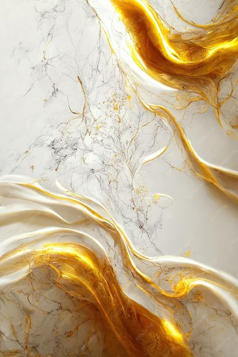 Premium Photo | White and gold marble texture luxury abstract fluid art paint background Fond Photo Instagram, Marmor Background, White Gold Painting, Simple Texture Background, Gold Graphic Design, Paper Lily, Backdrop Backgrounds, Black Paper Background, Gold Texture Background