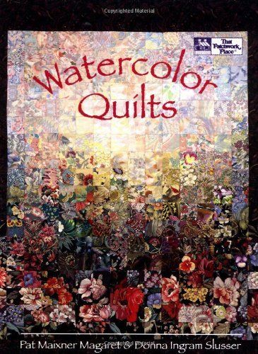 Watercolor Quilts, Watercolor Quilt, I Spy Quilt, Quilts Patterns, Flower Quilts, Impressionist Artists, Easy Quilt Patterns, Quilt Festival, Crazy Quilt