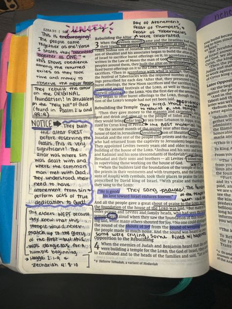 Ezra Bible Journaling, Nehemiah Bible Journaling, Ezra Bible Study, Nehemiah Bible Study, Old Testament Bible Journaling, Ezra 1, Bible Highlighting, Bible Overview, Inspire Bible