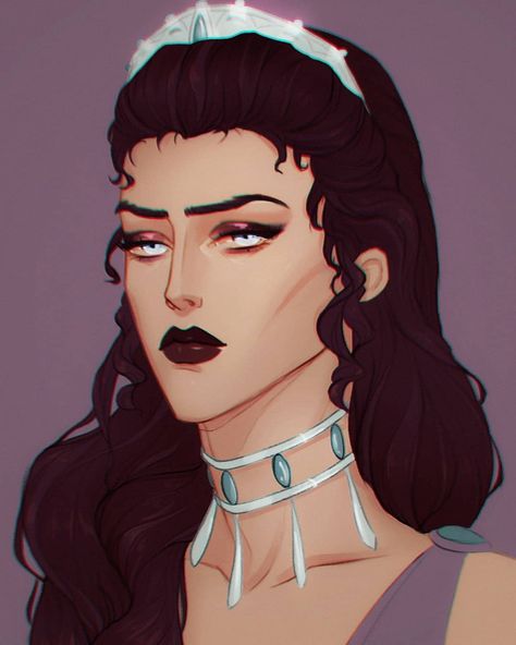 Corina shared a photo on Instagram: “She <33 . . #hera #bloodofzeus #herabloodofzeus #herafanart #bloodofzeusfanart #art #artwork…” • See 103 photos and videos on their profile. Hestia Art Greek Mythology, Percy Jackson Hestia, Zeus And Hera Fanart, Athena Fanart Epic, Goddess Hestia Anime, Camp Half Blood Cabins, Zeus And Hera, Greek Mythology Gods, Lore Olympus