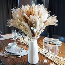 Fall Harvest Decorations, Pampas Grass Bouquet, Dried Pampas, Grass Decor, Pampas Grass Decor, Diy Dining Table, Bunny Tails, Bunny Tail, Dried Floral