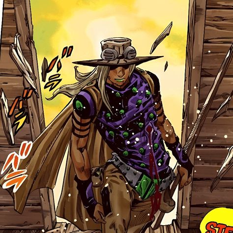 Gyro Zeppeli Pfp, Jonny Jostar, Jojo Album, Gyro Zeppeli, Jojo's Bizarre Adventure Characters, Ball Run, Perspective Art, S Icon, Anime Pfps