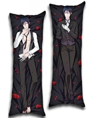 Body Pillow Anime, Anime Pillow, Black Butler Grell, Dakimakura Pillow, Kakashi And Obito, Black Butler Sebastian, Black Butler 3, Sebastian Michaelis, Long Pillow