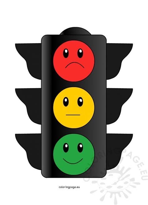 Light Coloring Page, Red Traffic Light, Tree Coloring Page, Traffic Lights, It Is, Traffic Light, Smile Face, Holy Bible, Smiley Face