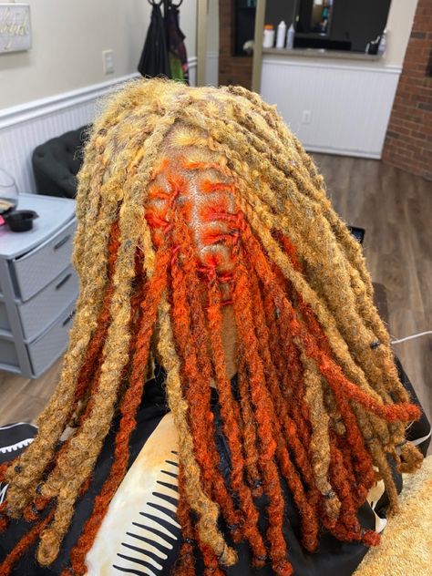 Men’s Colored Locs, Colors Locs, Color Locs, Loc Colors, Dreads Short Hair, Dyed Locs, Colored Locs, Dyed Hair Men, Dreadlock Hairstyles For Men