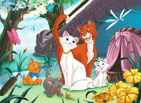 Duchesse et Thomas O’Malley (Les Aristochats) - Momes.net Disney Amor, Disney Aristocats, Animation Disney, Disney Cats, The Aristocats, Images Disney, Marie Aristocats, Daffy Duck, Art Disney