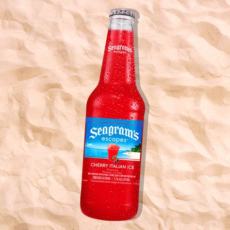 Seagram’s Escapes Now Has an Italian Ice Variety Pack That Will Whisk You Away to Summertimebestproductscom Ritas Italian Ice Aesthetic, Ritas Italian Ice, Vanilla Rum, Drinks Recipe, Pabst Blue Ribbon, Absolut Vodka, Cherry Desserts, Hard Seltzer, Italian Ice